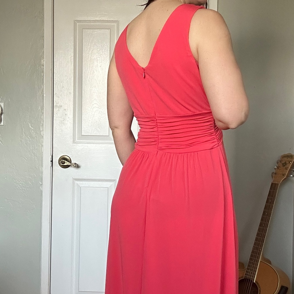 3/$20 Maxi dress, pink, size 6 - Picture 6 of 9